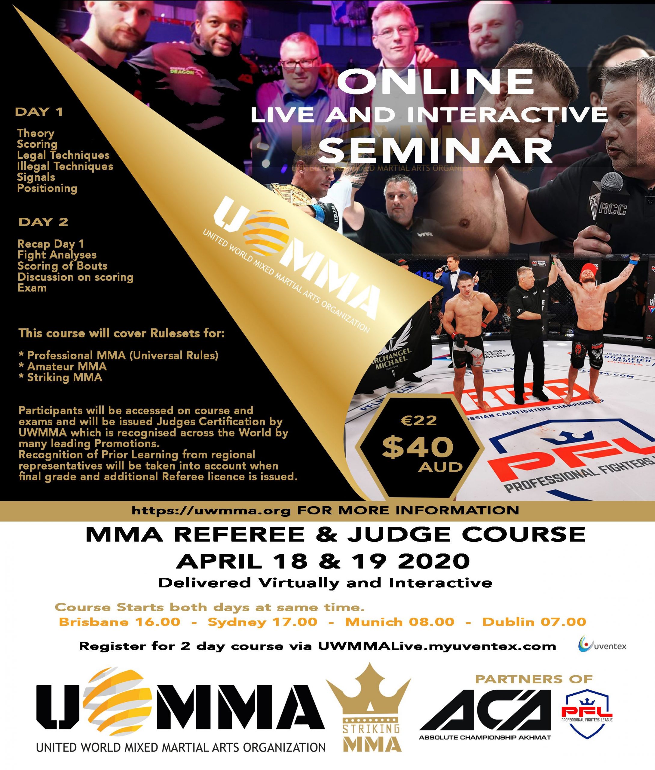 UWMAA officials online training program
